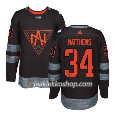 Team North America Pelipaita Auston Matthews 34 2016 World Cup Musta Premier Paita